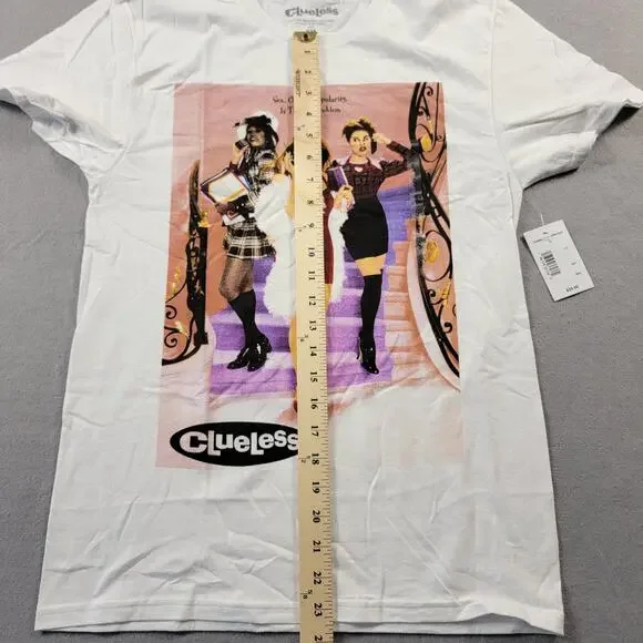 Official Clueless Gang Forever 21 Tee Sz S Wmns White (442) - Picture 7 of 7
